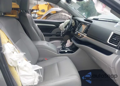 2017 Toyota Highlander Xle from USA, damaged, VIN 5TDJZRFH1HS358079